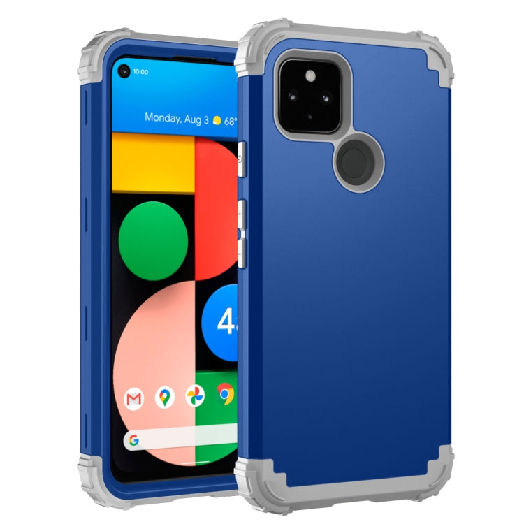 3 in 1 Shockproof PC + Silicone Protective Case, For Google Pixel 5a, For Google Pixel 4a 5G, For Google Pixel 5, For LG Stylo 6, For Motorola Moto G 5G Plus, For Motorola Moto G Play 2021