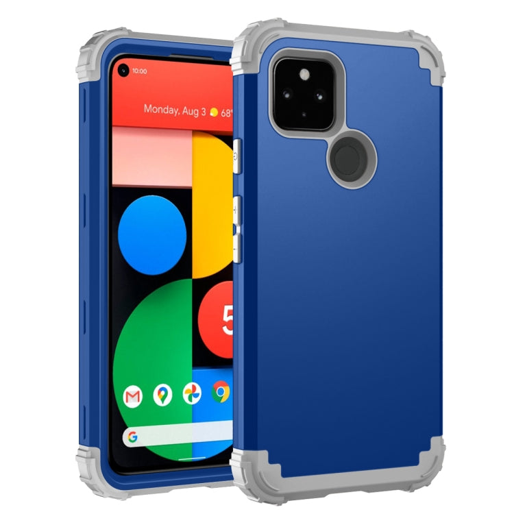 3 in 1 Shockproof PC + Silicone Protective Case, For Google Pixel 5a, For Google Pixel 4a 5G, For Google Pixel 5, For LG Stylo 6, For Motorola Moto G 5G Plus, For Motorola Moto G Play 2021