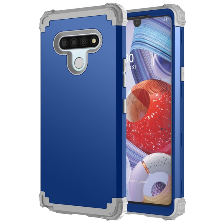 3 in 1 Shockproof PC + Silicone Protective Case, For Google Pixel 5a, For Google Pixel 4a 5G, For Google Pixel 5, For LG Stylo 6, For Motorola Moto G 5G Plus, For Motorola Moto G Play 2021