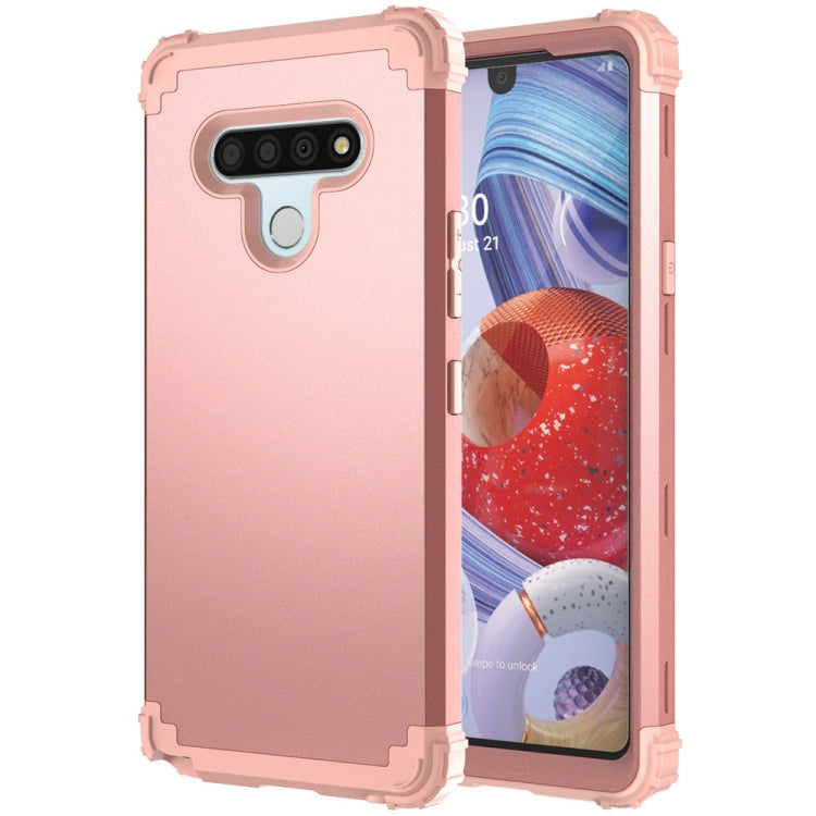 3 in 1 Shockproof PC + Silicone Protective Case, For Google Pixel 5a, For Google Pixel 4a 5G, For Google Pixel 5, For LG Stylo 6, For Motorola Moto G 5G Plus, For Motorola Moto G Play 2021