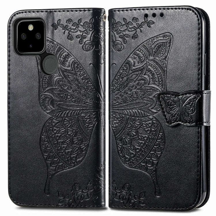 Butterfly Love Flowers Embossed Horizontal Flip Leather Case with Holder & Card Slots & Wallet & Lanyard, For Google Pixel 5A 5G, For Infinix Note 8, For Infinix Note 10