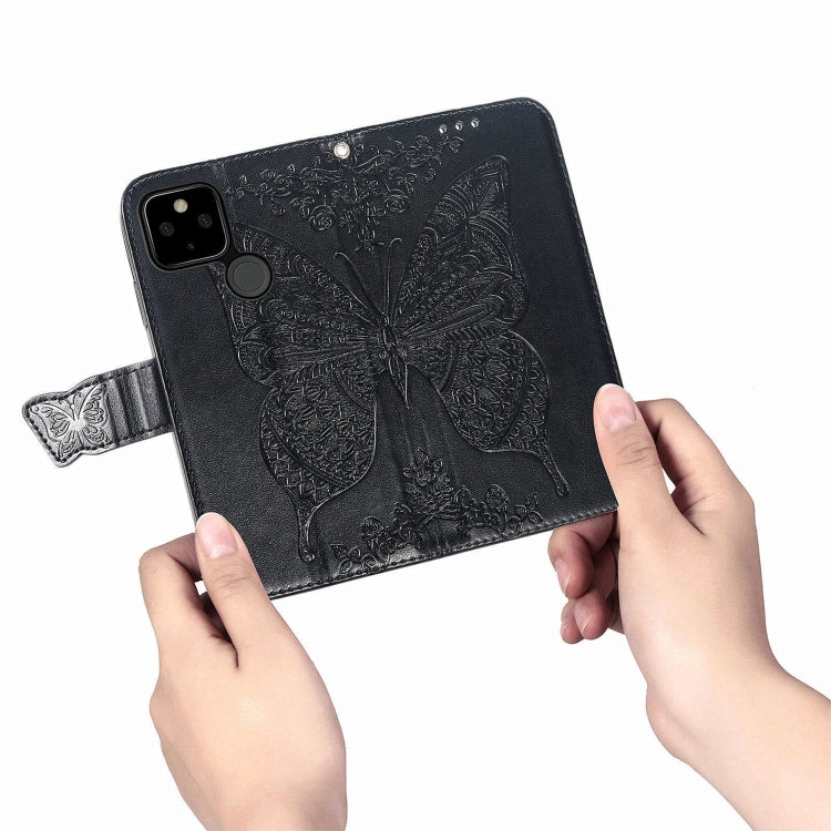 Butterfly Love Flowers Embossed Horizontal Flip Leather Case with Holder & Card Slots & Wallet & Lanyard, For Google Pixel 5A 5G, For Infinix Note 8, For Infinix Note 10