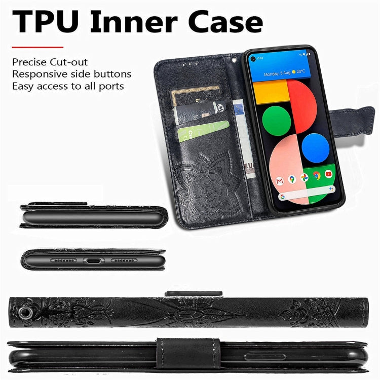 Butterfly Love Flowers Embossed Horizontal Flip Leather Case with Holder & Card Slots & Wallet & Lanyard, For Google Pixel 5A 5G, For Infinix Note 8, For Infinix Note 10