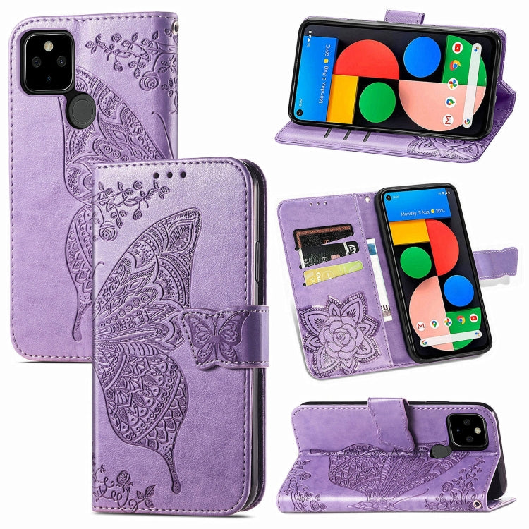 Butterfly Love Flowers Embossed Horizontal Flip Leather Case with Holder & Card Slots & Wallet & Lanyard, For Google Pixel 5A 5G, For Infinix Note 8, For Infinix Note 10