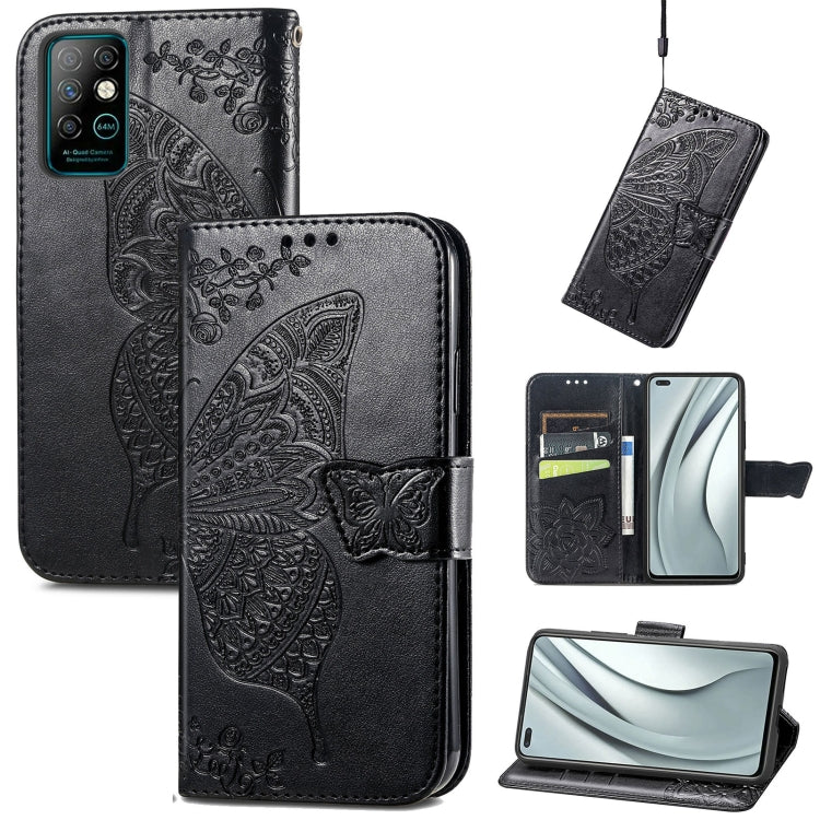 Butterfly Love Flowers Embossed Horizontal Flip Leather Case with Holder & Card Slots & Wallet & Lanyard, For Infinix Note 7, For Google Pixel 5A 5G, For Infinix Note 8, For Infinix Note 10