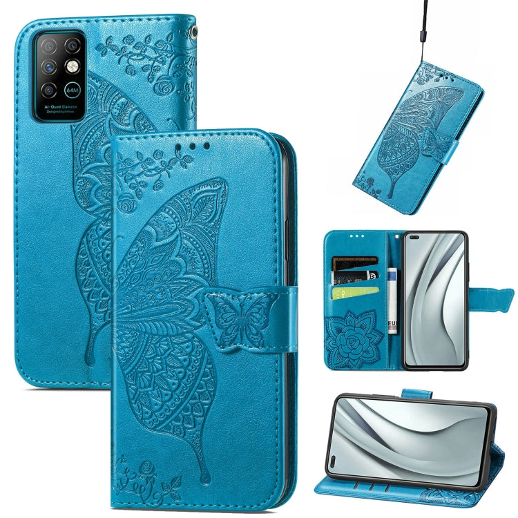 Butterfly Love Flowers Embossed Horizontal Flip Leather Case with Holder & Card Slots & Wallet & Lanyard, For Google Pixel 5A 5G, For Infinix Note 8, For Infinix Note 10