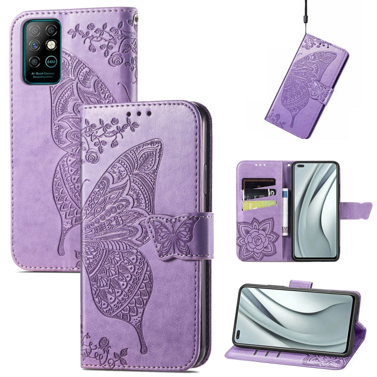 Butterfly Love Flowers Embossed Horizontal Flip Leather Case with Holder & Card Slots & Wallet & Lanyard, For Google Pixel 5A 5G, For Infinix Note 8, For Infinix Note 10
