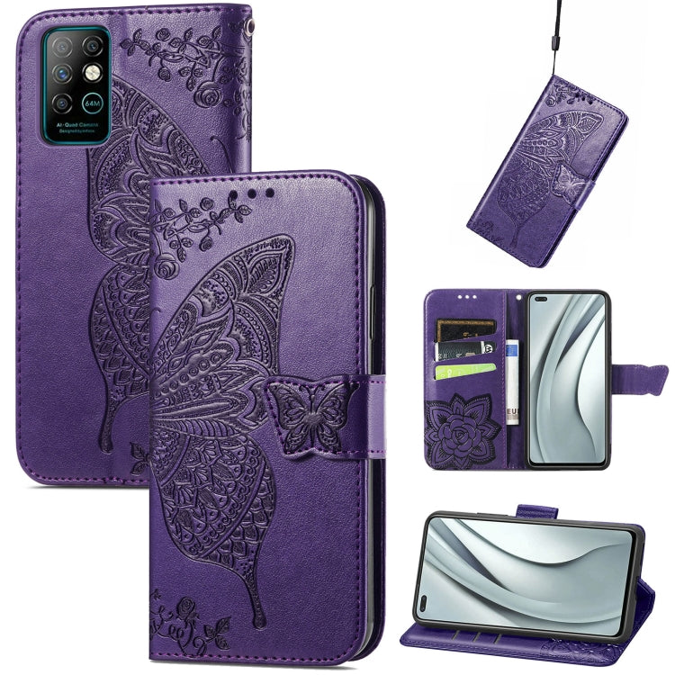 Butterfly Love Flowers Embossed Horizontal Flip Leather Case with Holder & Card Slots & Wallet & Lanyard, For Google Pixel 5A 5G, For Infinix Note 8, For Infinix Note 10