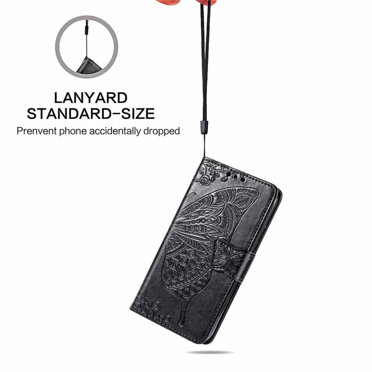 Butterfly Love Flowers Embossed Horizontal Flip Leather Case with Holder & Card Slots & Wallet & Lanyard, For Nokia XR20, For Oukitel C21, For OnePlus Nord 2 5G