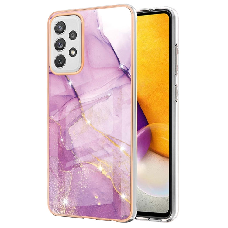 Electroplating Marble Pattern Dual-side IMD TPU Shockproof Case, For Samsung Galaxy S21+ 5G, For Samsung Galaxy S20, For Samsung Galaxy S20+, For Samsung Galaxy S20 Ultra, For Samsung Galaxy A72 5G / 4G