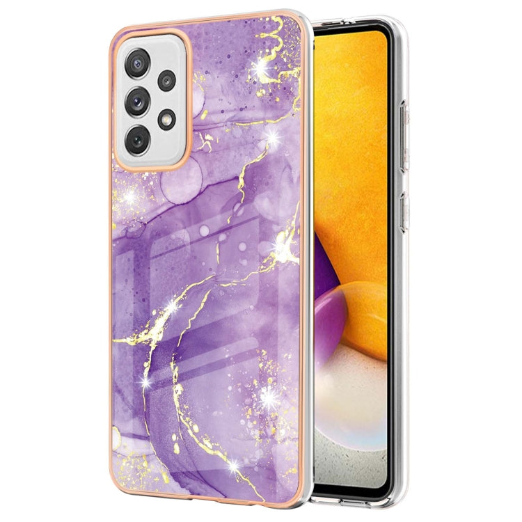 Electroplating Marble Pattern Dual-side IMD TPU Shockproof Case, For Samsung Galaxy S21+ 5G, For Samsung Galaxy S20, For Samsung Galaxy S20+, For Samsung Galaxy S20 Ultra, For Samsung Galaxy A72 5G / 4G