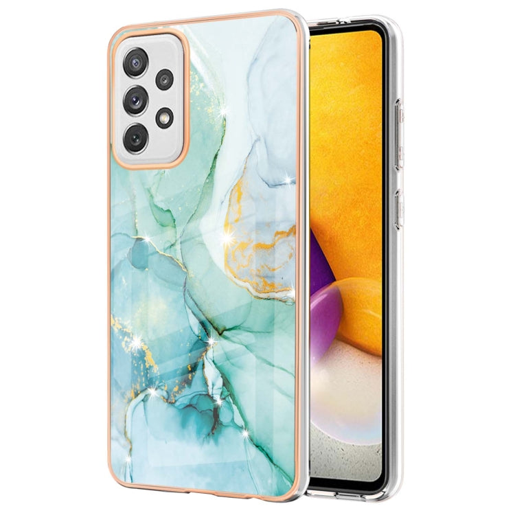 Electroplating Marble Pattern Dual-side IMD TPU Shockproof Case, For Samsung Galaxy S21+ 5G, For Samsung Galaxy S20, For Samsung Galaxy S20+, For Samsung Galaxy S20 Ultra, For Samsung Galaxy A72 5G / 4G