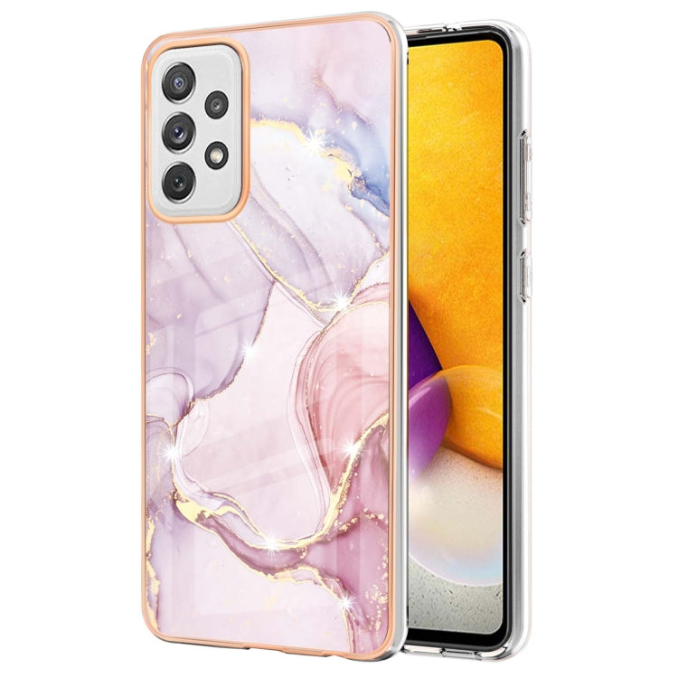 Electroplating Marble Pattern Dual-side IMD TPU Shockproof Case, For Samsung Galaxy S21+ 5G, For Samsung Galaxy S20, For Samsung Galaxy S20+, For Samsung Galaxy S20 Ultra, For Samsung Galaxy A72 5G / 4G