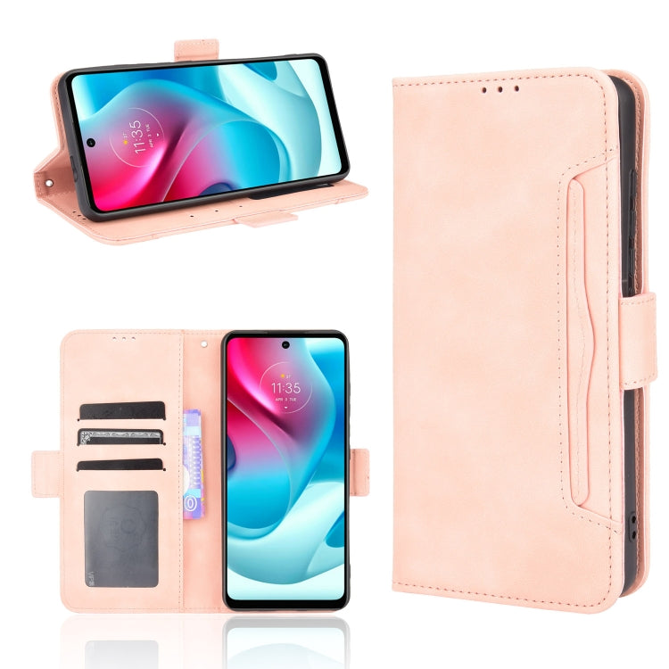 Skin Feel Calf Pattern Horizontal Flip Leather Case with Holder & Card Slots & Photo Frame, For Motorola Edge 20, For Motorola Edge 2021, For Motorola Moto G60S, For OPPO Reno6 4G