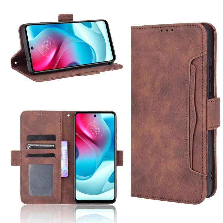 Skin Feel Calf Pattern Horizontal Flip Leather Case with Holder & Card Slots & Photo Frame, For Motorola Edge 20, For Motorola Edge 2021, For Motorola Moto G60S, For OPPO Reno6 4G