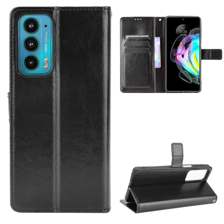 Crazy Horse Texture Horizontal Flip Leather Case with Holder & Card Slots & Lanyard, For Motorola Edge 20, For Motorola Edge 2021, For Motorola Moto G60S, For OPPO Reno6 4G, For OPPO Realme C21Y, For OPPO Realme GT Explorer Master