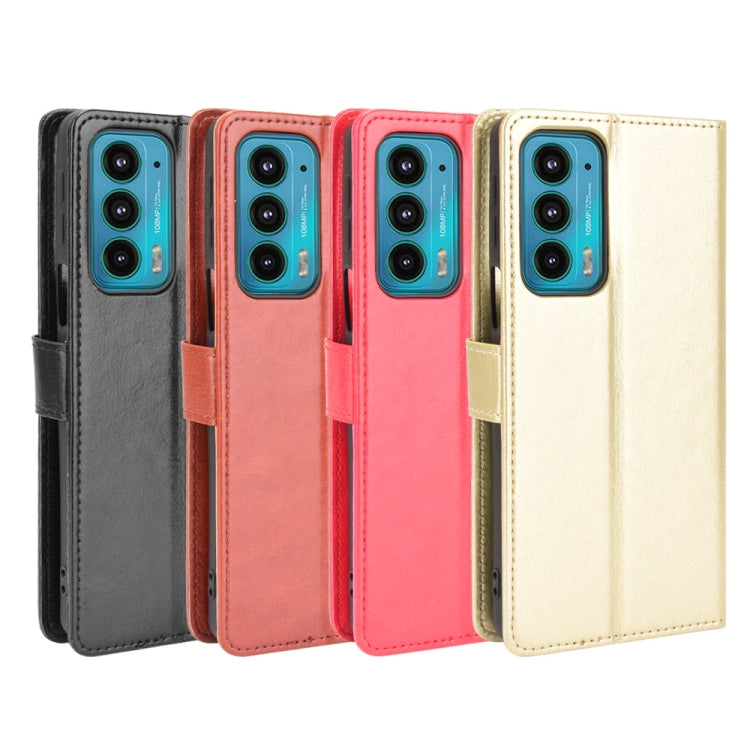 Crazy Horse Texture Horizontal Flip Leather Case with Holder & Card Slots & Lanyard, For Motorola Edge 20, For Motorola Edge 2021, For Motorola Moto G60S, For OPPO Reno6 4G, For OPPO Realme C21Y, For OPPO Realme GT Explorer Master