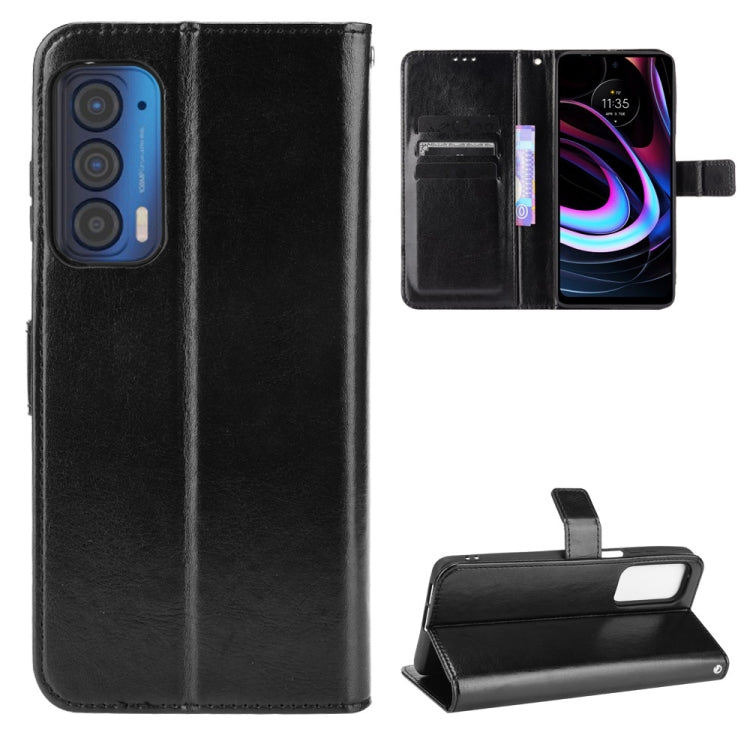Crazy Horse Texture Horizontal Flip Leather Case with Holder & Card Slots & Lanyard, For Motorola Edge 20, For Motorola Edge 2021, For Motorola Moto G60S, For OPPO Reno6 4G, For OPPO Realme C21Y, For OPPO Realme GT Explorer Master