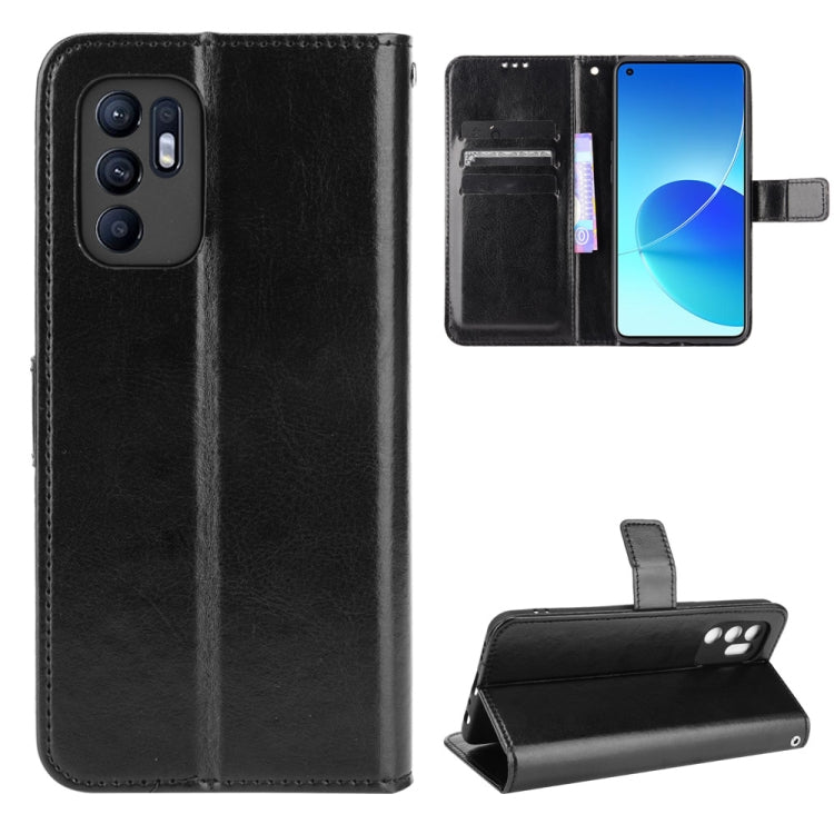 Crazy Horse Texture Horizontal Flip Leather Case with Holder & Card Slots & Lanyard, For Motorola Edge 20, For Motorola Edge 2021, For Motorola Moto G60S, For OPPO Reno6 4G, For OPPO Realme C21Y, For OPPO Realme GT Explorer Master