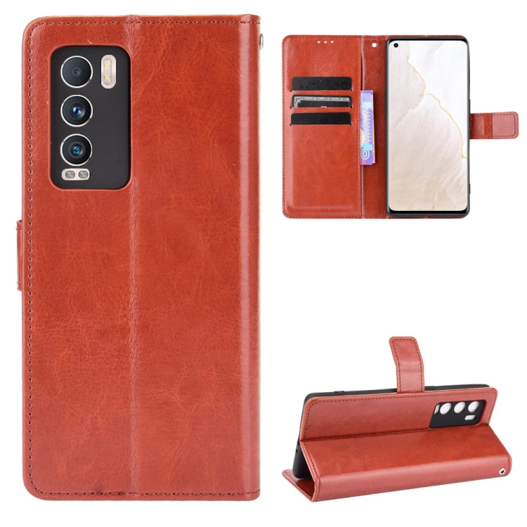 Crazy Horse Texture Horizontal Flip Leather Case with Holder & Card Slots & Lanyard, For Motorola Edge 20, For Motorola Edge 2021, For Motorola Moto G60S, For OPPO Reno6 4G, For OPPO Realme C21Y, For OPPO Realme GT Explorer Master