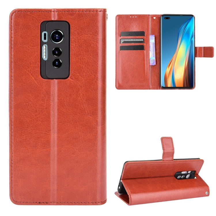 Crazy Horse Texture Horizontal Flip Leather Case with Holder & Card Slots & Lanyard, For Xiaomi Redmi 10, For Nokia C30, For Samsung Galaxy M21 2021, For Sony Xperia 10 III, For Xiaomi Mi Mix 4, For Tecno Phantom X, For Tecno Pova 2, For Doogee N40 Pro