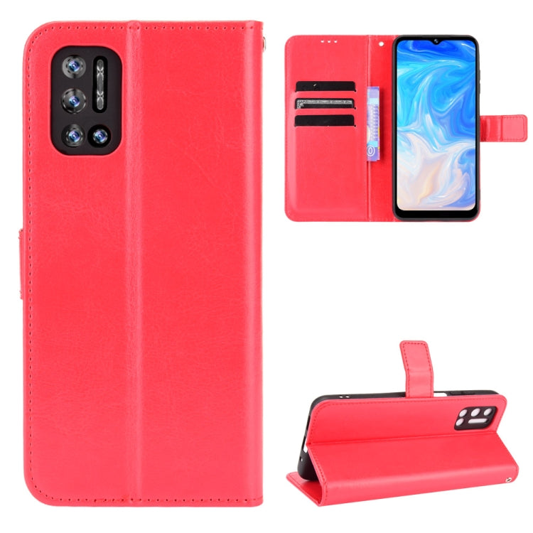 Crazy Horse Texture Horizontal Flip Leather Case with Holder & Card Slots & Lanyard, For Xiaomi Redmi 10, For Nokia C30, For Samsung Galaxy M21 2021, For Sony Xperia 10 III, For Xiaomi Mi Mix 4, For Tecno Phantom X, For Tecno Pova 2, For Doogee N40 Pro