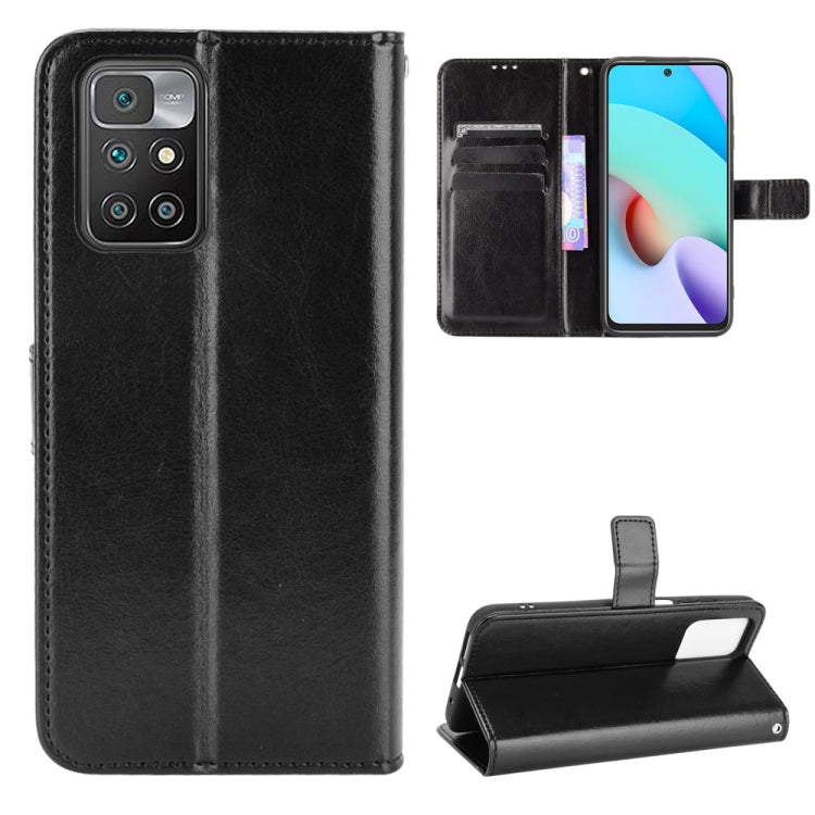 Crazy Horse Texture Horizontal Flip Leather Case with Holder & Card Slots & Lanyard, For Google Pixel 5a 5G, For Xiaomi Redmi 10, For Nokia C30, For Samsung Galaxy M21 2021, For Sony Xperia 10 III, For Xiaomi Mi Mix 4