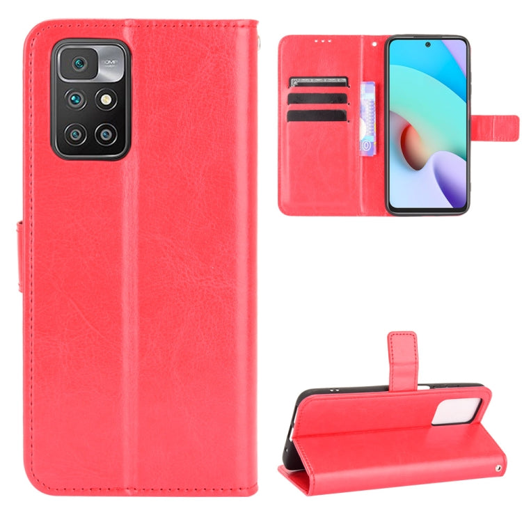 Crazy Horse Texture Horizontal Flip Leather Case with Holder & Card Slots & Lanyard, For Xiaomi Redmi 10, For Nokia C30, For Samsung Galaxy M21 2021, For Sony Xperia 10 III, For Xiaomi Mi Mix 4, For Tecno Phantom X, For Tecno Pova 2, For Doogee N40 Pro