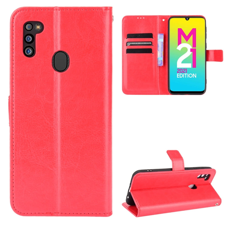 Crazy Horse Texture Horizontal Flip Leather Case with Holder & Card Slots & Lanyard, For Xiaomi Redmi 10, For Nokia C30, For Samsung Galaxy M21 2021, For Sony Xperia 10 III, For Xiaomi Mi Mix 4, For Tecno Phantom X, For Tecno Pova 2, For Doogee N40 Pro