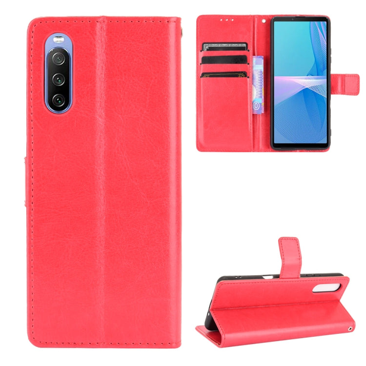 Crazy Horse Texture Horizontal Flip Leather Case with Holder & Card Slots & Lanyard, For Google Pixel 5a 5G, For Xiaomi Redmi 10, For Nokia C30, For Samsung Galaxy M21 2021, For Sony Xperia 10 III, For Xiaomi Mi Mix 4