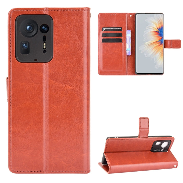 Crazy Horse Texture Horizontal Flip Leather Case with Holder & Card Slots & Lanyard, For Google Pixel 5a 5G, For Xiaomi Redmi 10, For Nokia C30, For Samsung Galaxy M21 2021, For Sony Xperia 10 III, For Xiaomi Mi Mix 4
