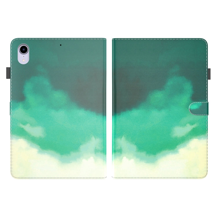 Watercolor Pattern Skin Feel Magnetic Horizontal Flip PU Leather Case with Holder & Card Slots & Photo Frame & Sleep / Wake-up Function, For iPad mini 2024 / mini 6, For iPad Pro 12.9 2022 / 2021 / 2020, For iPad Pro 11 2022 / 2021&2018 / Air 4 (2020)�...