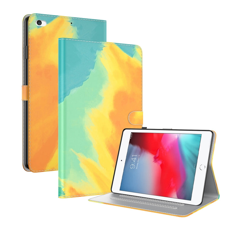 Watercolor Pattern Skin Feel Magnetic Horizontal Flip PU Leather Case with Holder & Card Slots & Photo Frame & Sleep / Wake-up Function, For iPad mini 2024 / mini 6, For iPad Pro 12.9 2022 / 2021 / 2020, For iPad Pro 11 2022 / 2021&2018 / Air 4 (2020)�...