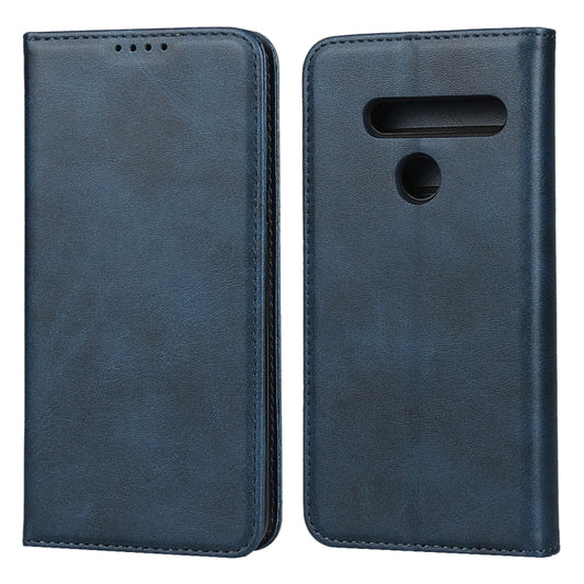 Calf Texture Magnetic Horizontal Flip Leather Case with Holder & Card Slots & Wallet, For LG G8 ThinQ, For LG K50, For LG K50S, For LG Q7, For LG V40 ThinQ, For LG V50 ThinQ, For LG V50S ThinQ 5G, For LG V60 ThinQ 5G