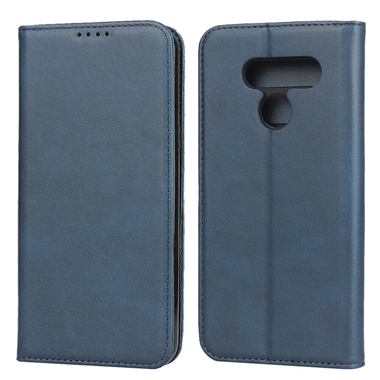 Calf Texture Magnetic Horizontal Flip Leather Case with Holder & Card Slots & Wallet, For LG G8 ThinQ, For LG K50, For LG K50S, For LG Q7, For LG V40 ThinQ, For LG V50 ThinQ, For LG V50S ThinQ 5G, For LG V60 ThinQ 5G