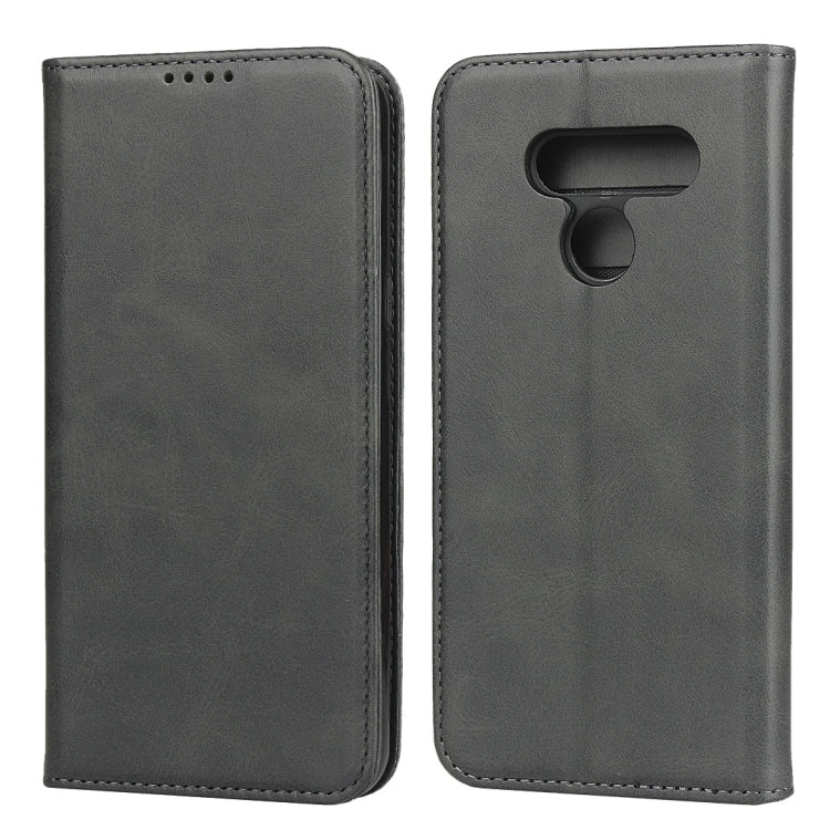 Calf Texture Magnetic Horizontal Flip Leather Case with Holder & Card Slots & Wallet, For LG G8 ThinQ, For LG K50, For LG K50S, For LG Q7, For LG V40 ThinQ, For LG V50 ThinQ, For LG V50S ThinQ 5G, For LG V60 ThinQ 5G