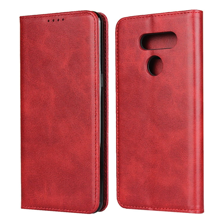 Calf Texture Magnetic Horizontal Flip Leather Case with Holder & Card Slots & Wallet, For LG G8 ThinQ, For LG K50, For LG K50S, For LG Q7, For LG V40 ThinQ, For LG V50 ThinQ, For LG V50S ThinQ 5G, For LG V60 ThinQ 5G