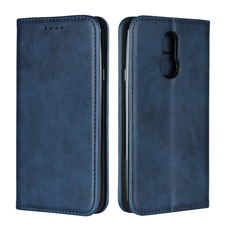 Calf Texture Magnetic Horizontal Flip Leather Case with Holder & Card Slots & Wallet, For LG G8 ThinQ, For LG K50, For LG K50S, For LG Q7, For LG V40 ThinQ, For LG V50 ThinQ, For LG V50S ThinQ 5G, For LG V60 ThinQ 5G