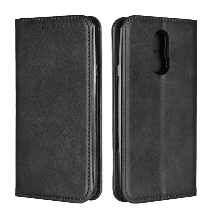 Calf Texture Magnetic Horizontal Flip Leather Case with Holder & Card Slots & Wallet, For LG G8 ThinQ, For LG K50, For LG K50S, For LG Q7, For LG V40 ThinQ, For LG V50 ThinQ, For LG V50S ThinQ 5G, For LG V60 ThinQ 5G