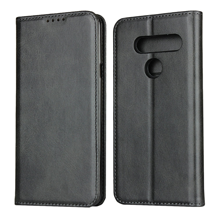 Calf Texture Magnetic Horizontal Flip Leather Case with Holder & Card Slots & Wallet, For LG G8 ThinQ, For LG K50, For LG K50S, For LG Q7, For LG V40 ThinQ, For LG V50 ThinQ, For LG V50S ThinQ 5G, For LG V60 ThinQ 5G