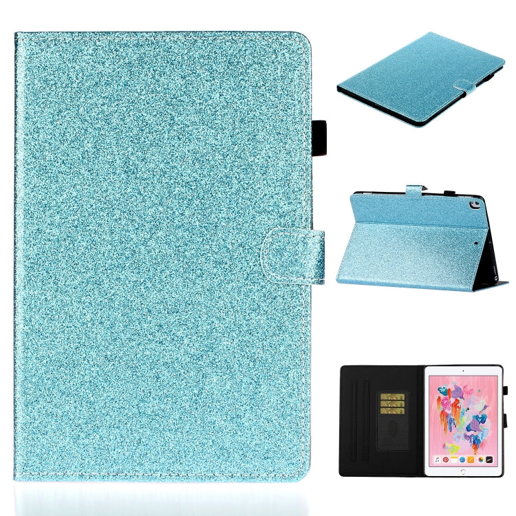 Varnish Glitter Powder Horizontal Flip Leather Case with Holder & Card Slot, For iPad 10.2 / 10.5, For iPad 2 / 3 / 4, For iPad Air / Air 2 / iPad 9.7, For iPad Mini 1/2/3/4/5, For iPad Pro 9.7