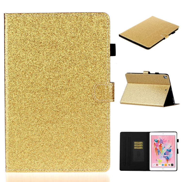 Varnish Glitter Powder Horizontal Flip Leather Case with Holder & Card Slot, For iPad 10.2 / 10.5, For iPad 2 / 3 / 4, For iPad Air / Air 2 / iPad 9.7, For iPad Mini 1/2/3/4/5, For iPad Pro 9.7