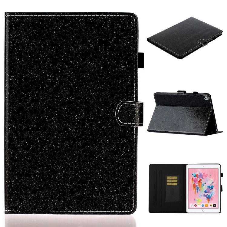 Varnish Glitter Powder Horizontal Flip Leather Case with Holder & Card Slot, For iPad 10.2 / 10.5, For iPad 2 / 3 / 4, For iPad Air / Air 2 / iPad 9.7, For iPad Mini 1/2/3/4/5, For iPad Pro 9.7