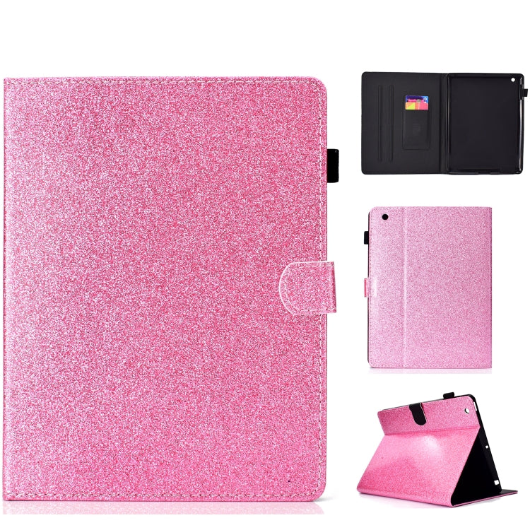 Varnish Glitter Powder Horizontal Flip Leather Case with Holder & Card Slot, For iPad 10.2 / 10.5, For iPad 2 / 3 / 4, For iPad Air / Air 2 / iPad 9.7, For iPad Mini 1/2/3/4/5, For iPad Pro 9.7