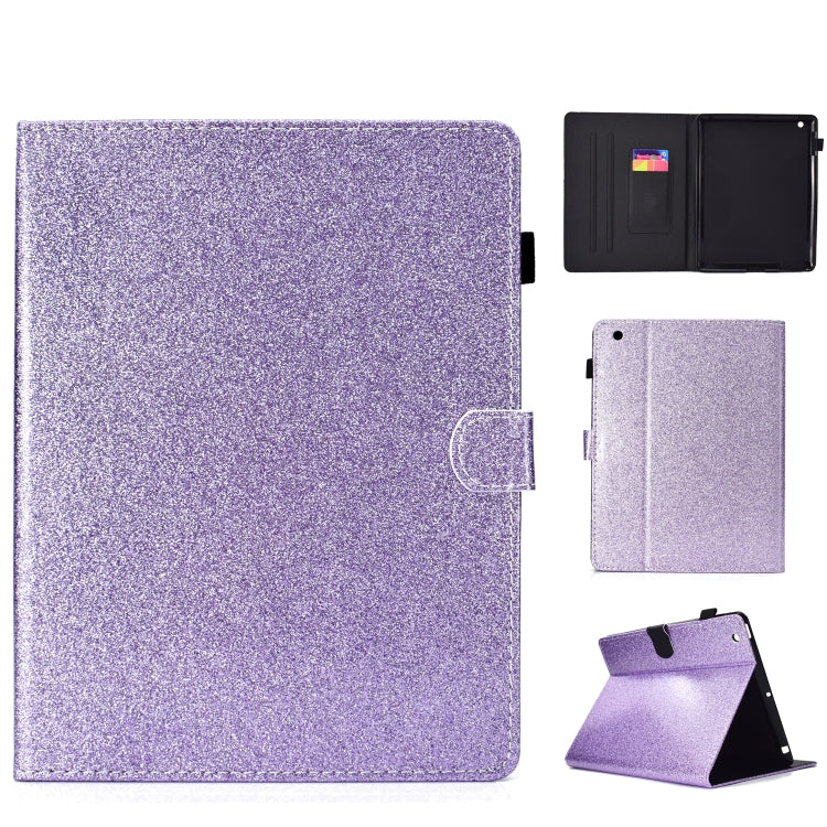 Varnish Glitter Powder Horizontal Flip Leather Case with Holder & Card Slot, For iPad 10.2 / 10.5, For iPad 2 / 3 / 4, For iPad Air / Air 2 / iPad 9.7, For iPad Mini 1/2/3/4/5, For iPad Pro 9.7