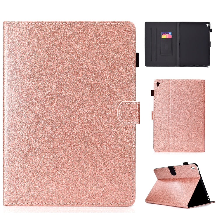 Varnish Glitter Powder Horizontal Flip Leather Case with Holder & Card Slot, For iPad 10.2 / 10.5, For iPad 2 / 3 / 4, For iPad Air / Air 2 / iPad 9.7, For iPad Mini 1/2/3/4/5, For iPad Pro 9.7