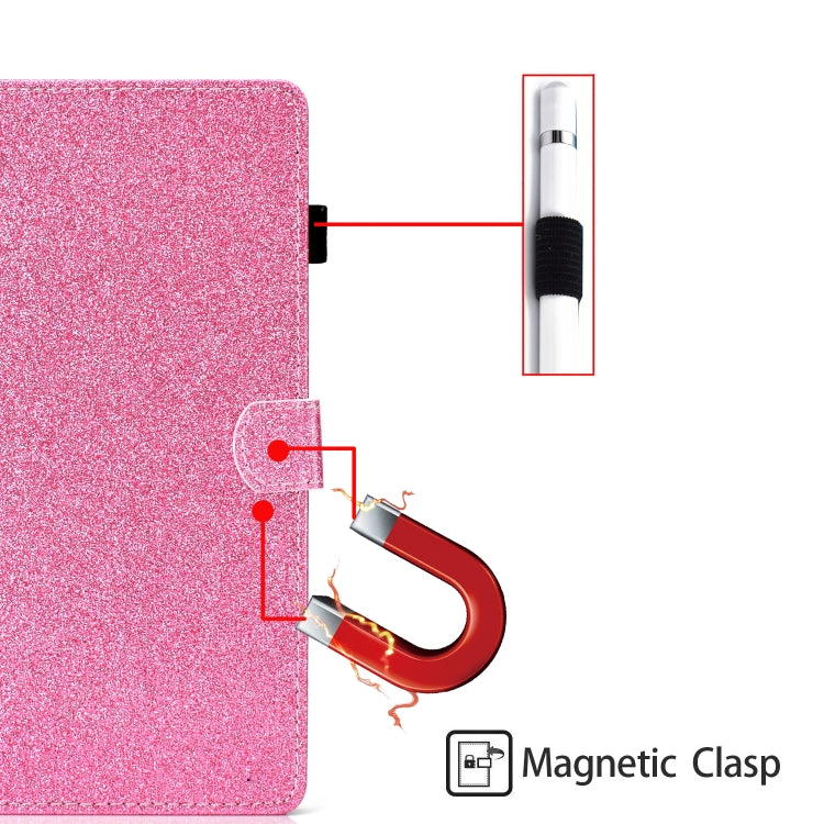 Varnish Glitter Powder Horizontal Flip Leather Case with Holder & Card Slot, For iPad Pro 11 (2018)