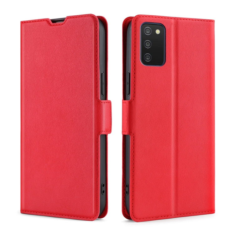 Ultra-thin Voltage Side Buckle PU + TPU Horizontal Flip Leather Case with Holder & Card Slot, For Samsung Galaxy A03s 166.5mm, For Samsung Galaxy A03s 164.2mm, For Samsung Galaxy F62 / M62, For Samsung Galaxy M32 International Version������������������...