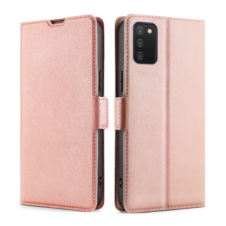 Ultra-thin Voltage Side Buckle PU + TPU Horizontal Flip Leather Case with Holder & Card Slot, For Samsung Galaxy A03s 166.5mm, For Samsung Galaxy A03s 164.2mm, For Samsung Galaxy F62 / M62, For Samsung Galaxy M32 International Version������������������...