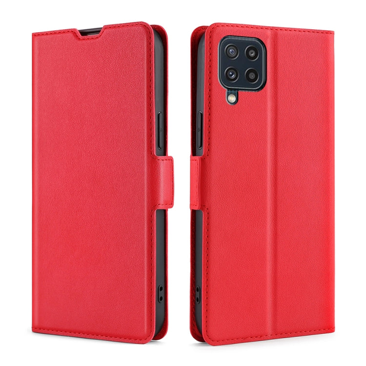 Ultra-thin Voltage Side Buckle PU + TPU Horizontal Flip Leather Case with Holder & Card Slot, For Samsung Galaxy A03s 166.5mm, For Samsung Galaxy A03s 164.2mm, For Samsung Galaxy F62 / M62, For Samsung Galaxy M32 International Version������������������...